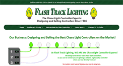 Desktop Screenshot of flashtracklighting.com